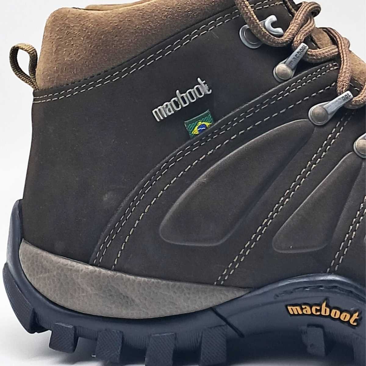 Bota Macboot Cano Alto Masculino Adventure Uira02 Café 5
