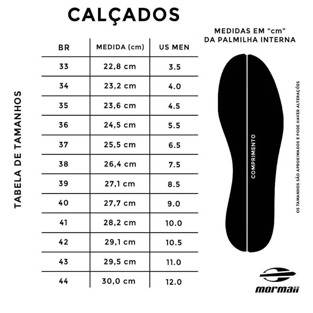 Tênis Masculino Mormaii Urban Reverse Casual Confy 203392 Preto 8