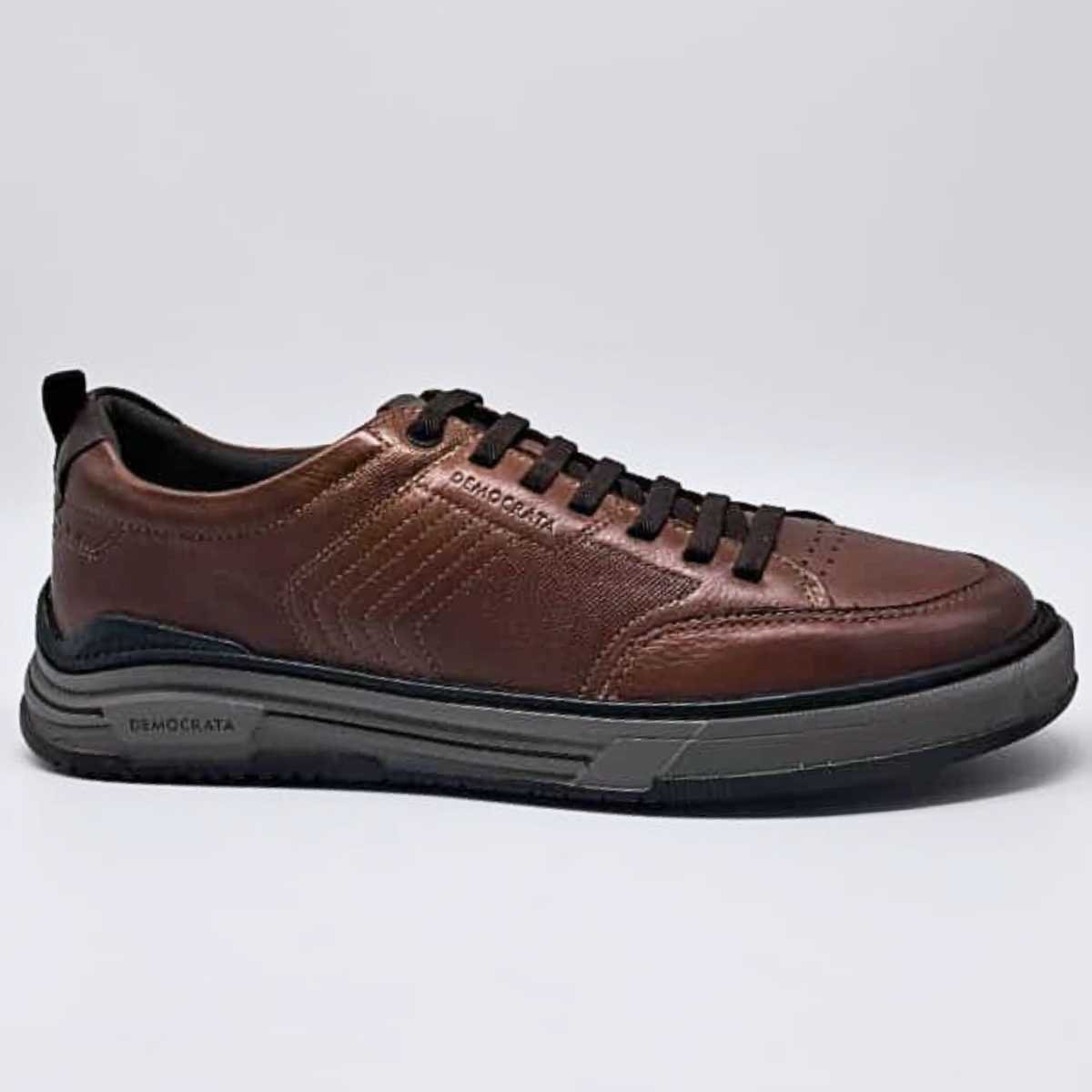 Sapatênis Masculino Democrata Dylan Conforto Estilo 640101