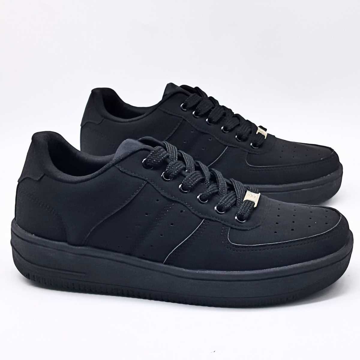 Tênis Masculino Ollie Street Casual Kings 500 Preto 3