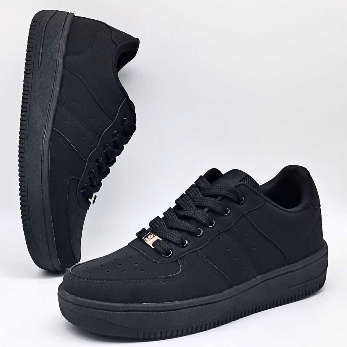 Tênis Masculino Ollie Street Casual Kings 500 Preto 6