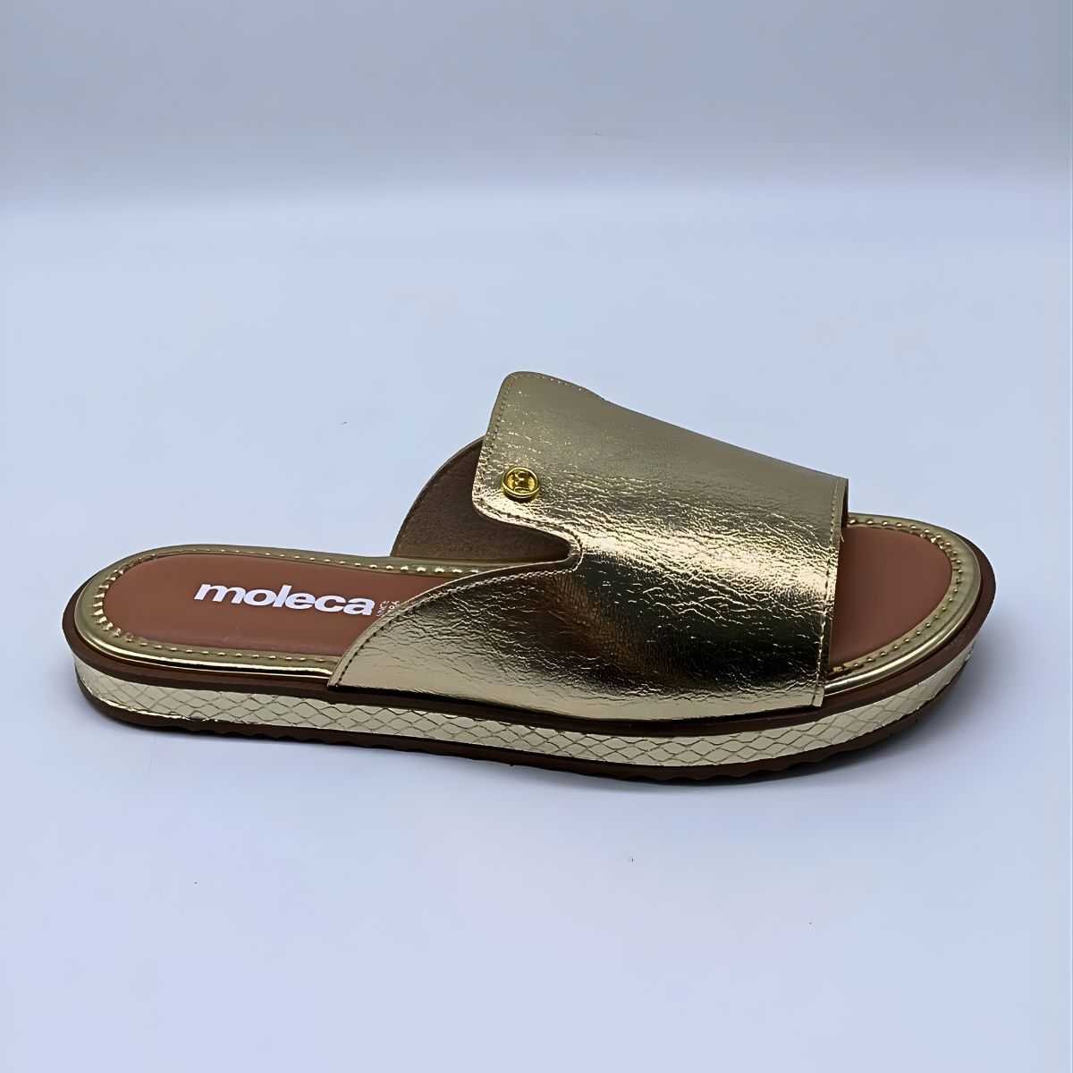 Sandália Feminina Moleca Rasteirinha Estilo Conforto 5413.1231