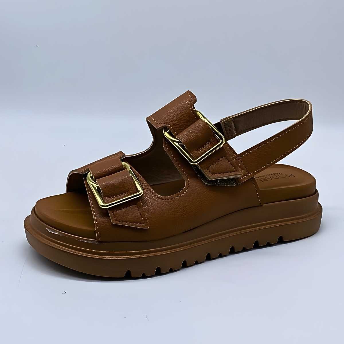 Sandália Feminina Modare Solado Tratorado 7200.102 Marrom 3