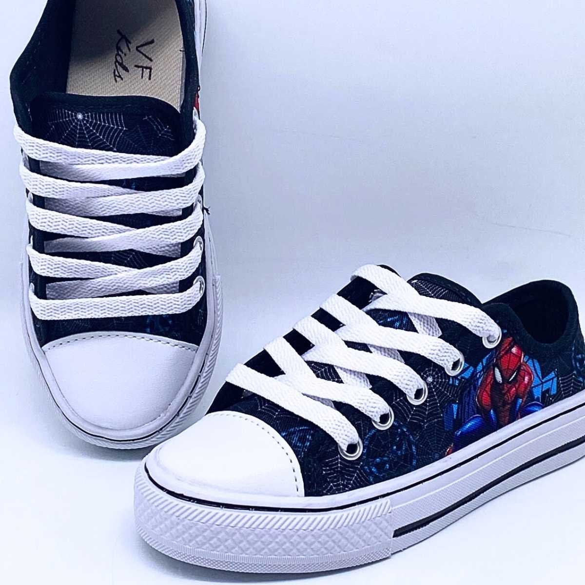 Tênis Menino Vanessa Fashion Infantil Estilo Conforto 1127 Preto 7