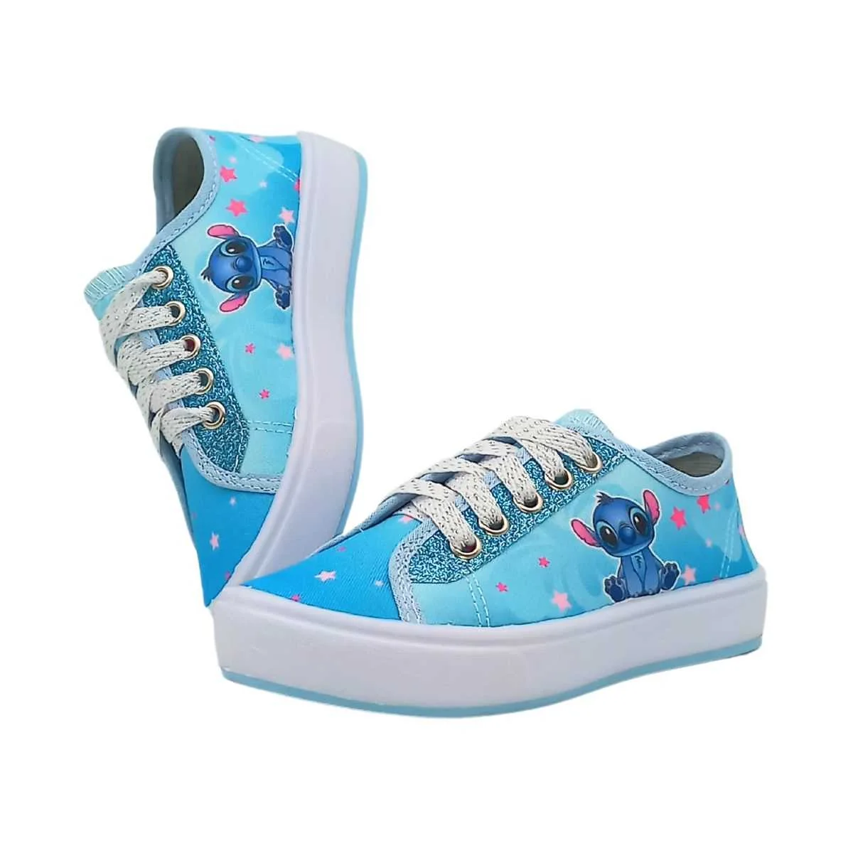 Tênis Infantil Ns Ortobessa Cano Baixo Stich 24-I Azul 3