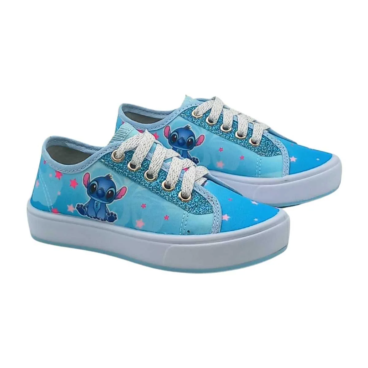 Tênis Infantil Ns Ortobessa Cano Baixo Stich 24-I Azul 4