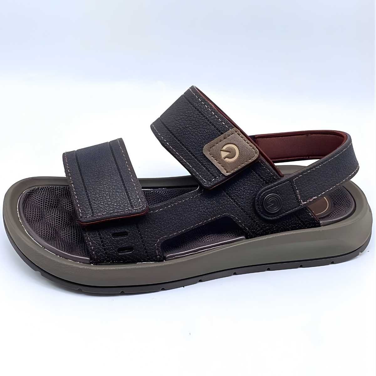 Sandália Masculina Cartago Santorini VII Estilo Conforto 12537 Café 2