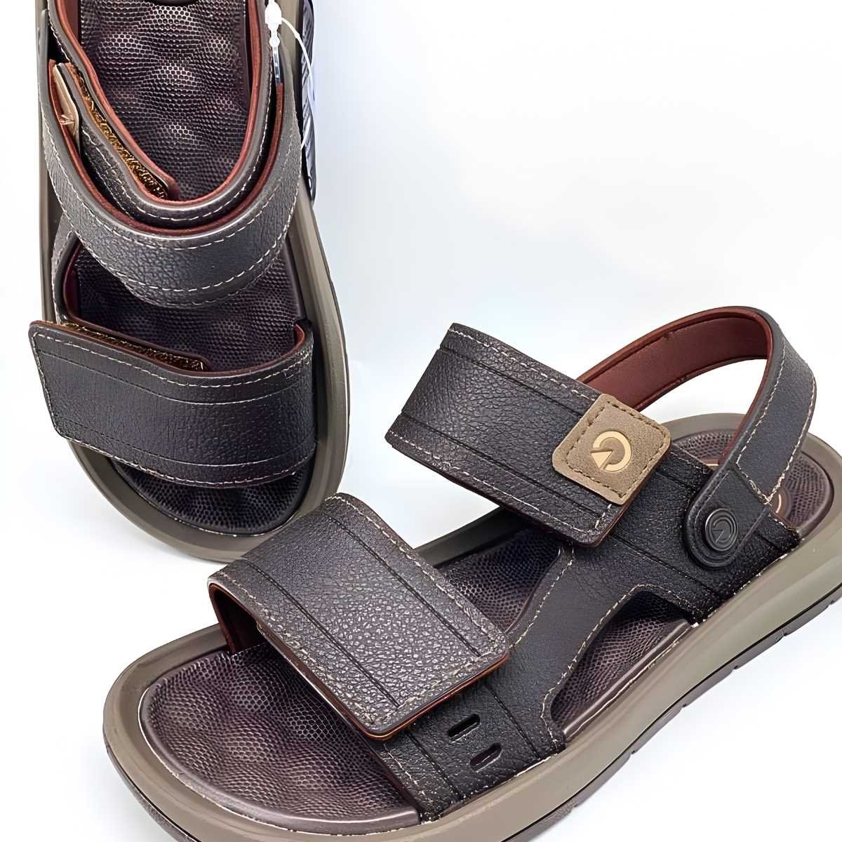 Sandália Masculina Cartago Santorini VII Estilo Conforto 12537 Café 5