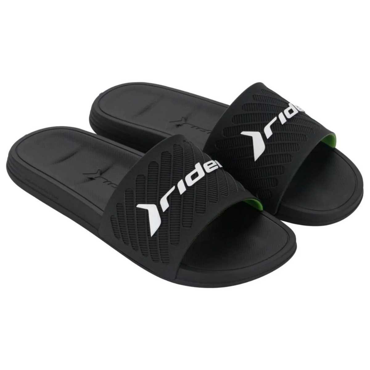 Chinelo Slide Masculino Rider Free Ii 12323 Preto 5