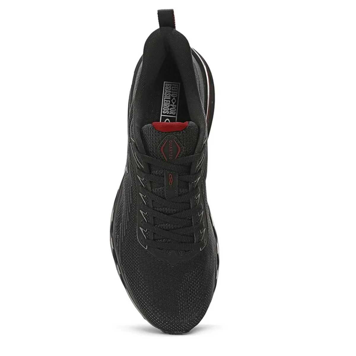 Tênis Masculino Olympikus Quartzo Esportivo Confortável 43707389 Preto 4