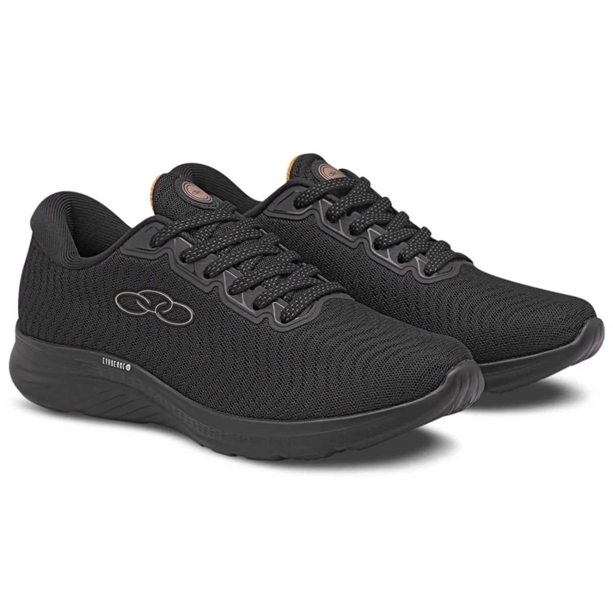 Tênis Feminino Olympikus Atmos Esportivo Confortável 43286101 Preto 2