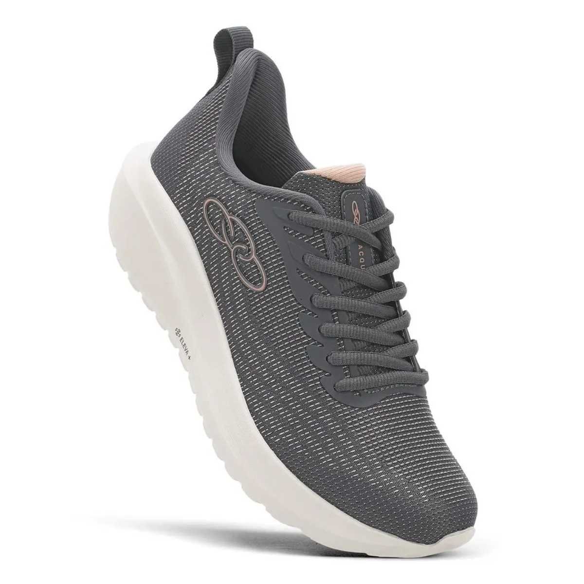 Tênis Feminino Olympikus Acqua Esportivo Confortável 43299316 Chumbo 2