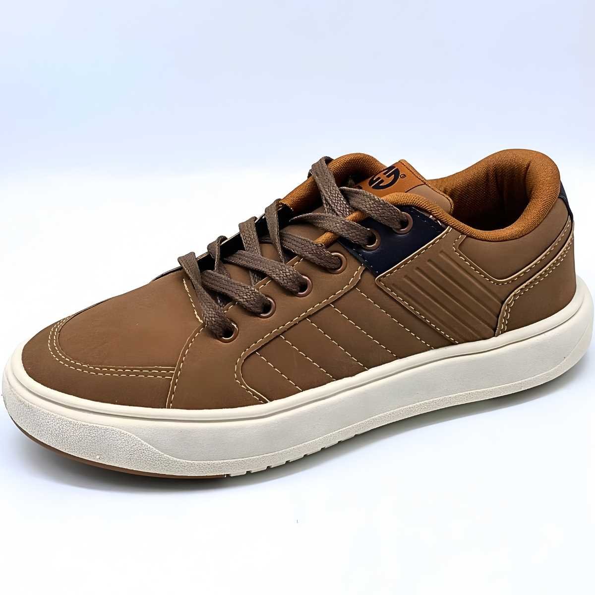 Sapatênis Masculino Ollie Estilo Conforto Leve Miami 408 Marrom 2