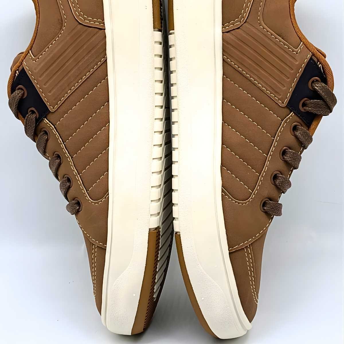 Sapatênis Masculino Ollie Estilo Conforto Leve Miami 408 Marrom 5