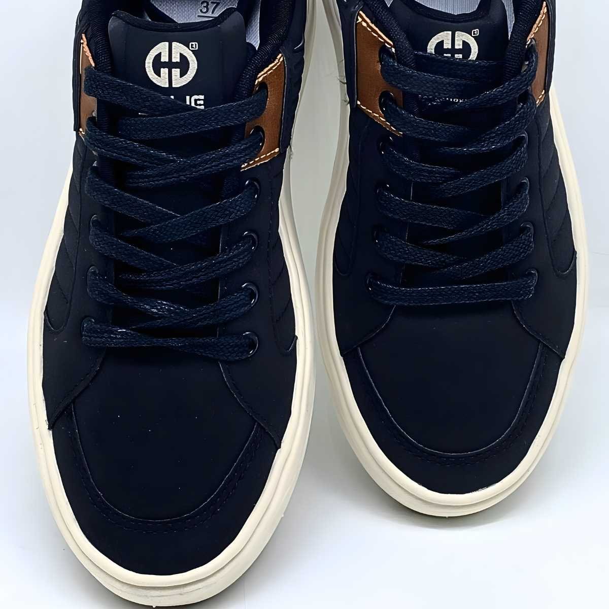 Sapatênis Masculino Ollie Estilo Conforto Leve Miami 408 Preto 4