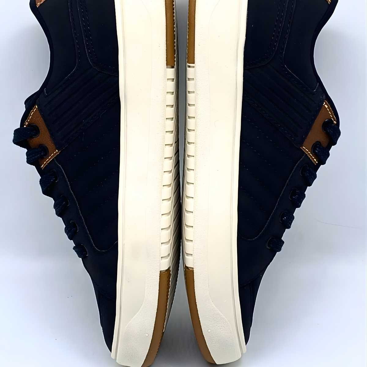 Sapatênis Masculino Ollie Estilo Conforto Leve Miami 408 Preto 6