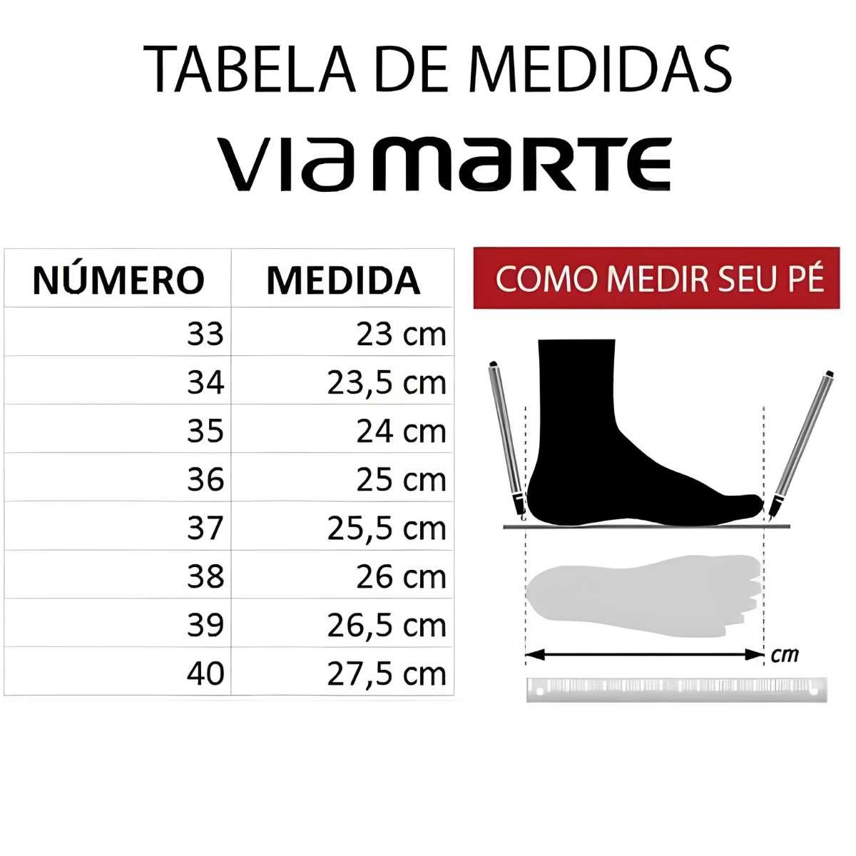 Tênis Feminino Via Marte Ponto de Luz Sola Reta 138-005 Branco 8