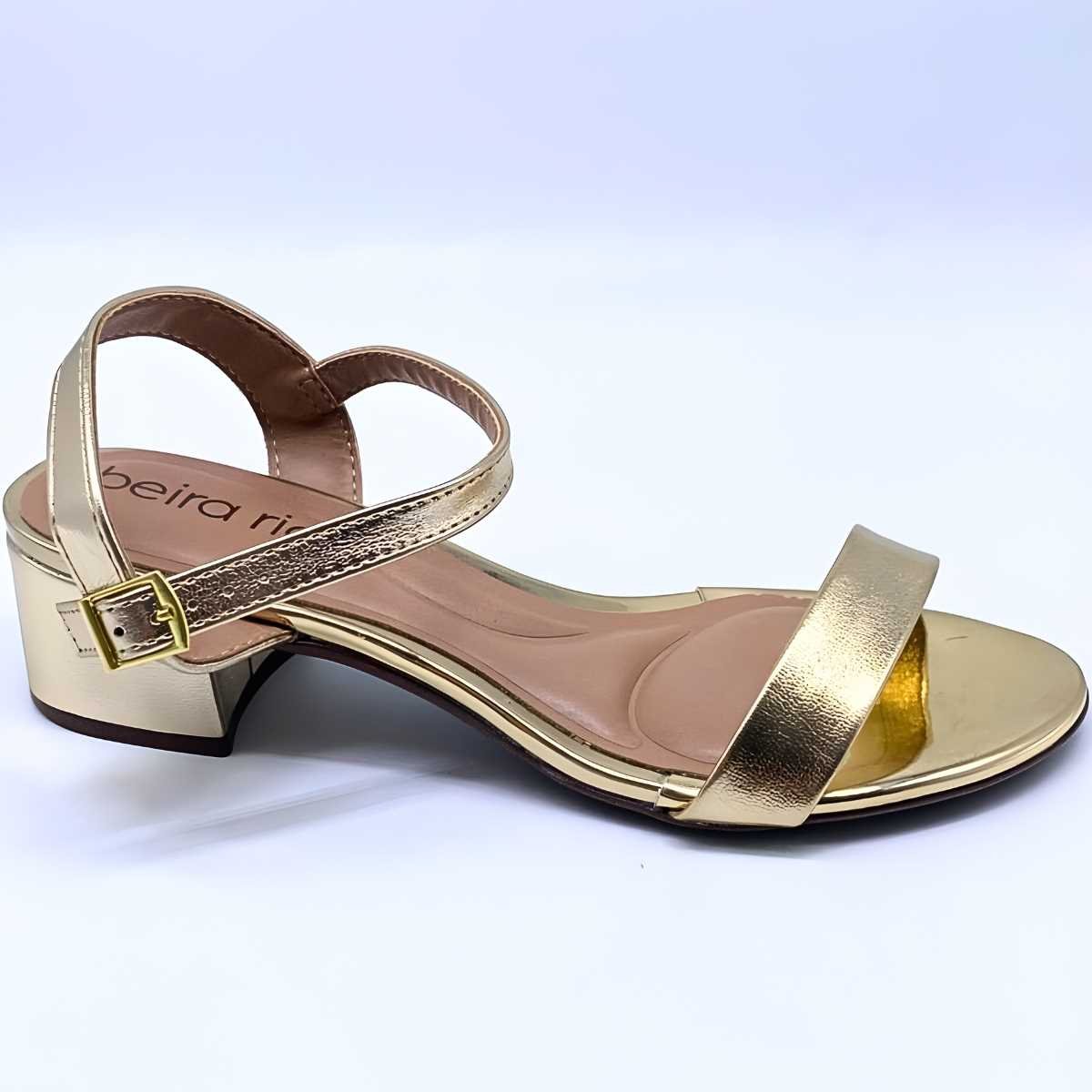 Sandália Feminina Beira Rio Salto Baixo Elegante 8345.602