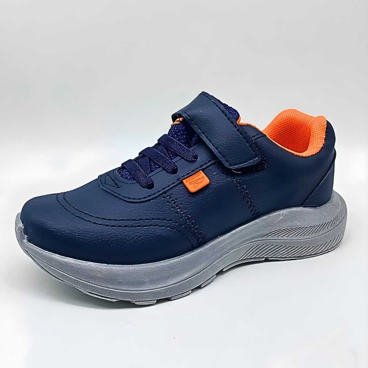Tênis Menino Jet Kids Infantil Jogging Velcro Conforto 62.120 Azul Marinho 2