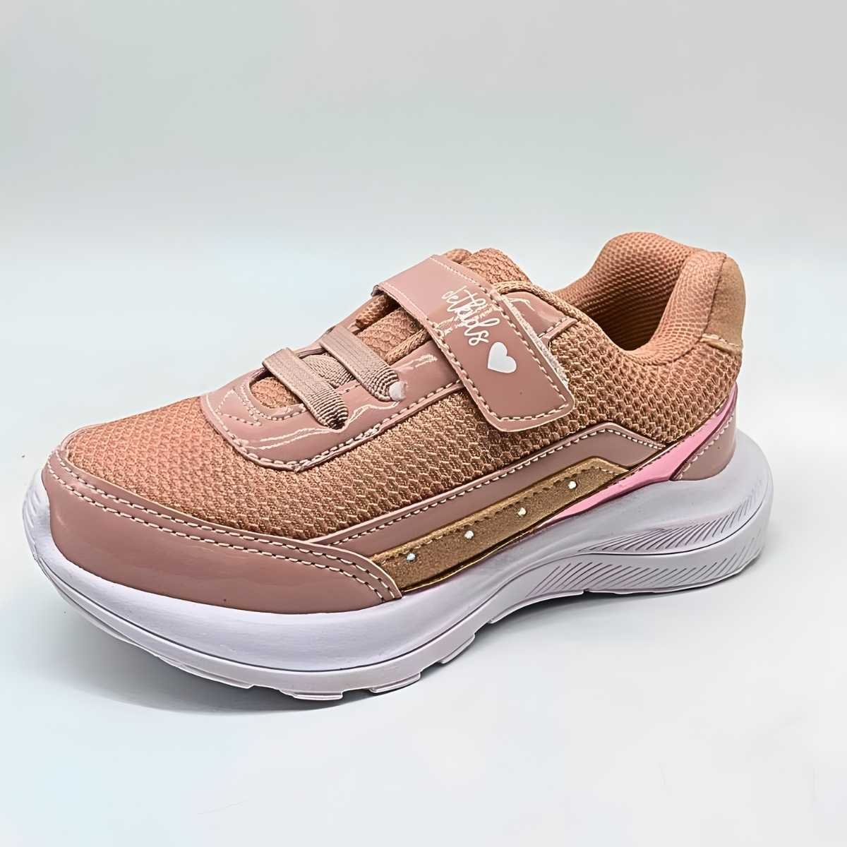 Tênis Menina Jet Kids Infantil Velcro Estilo Conforto 20.054 Rose 2