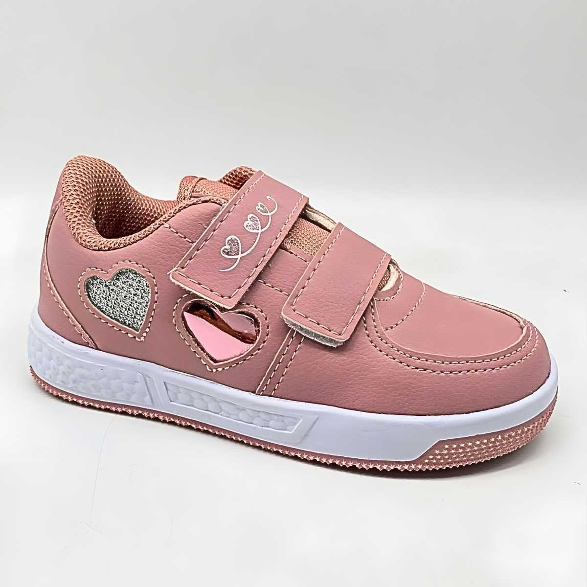 Tênis Menina Ns Via Vip Infantil Velcro Estilo Conforto Vv2822