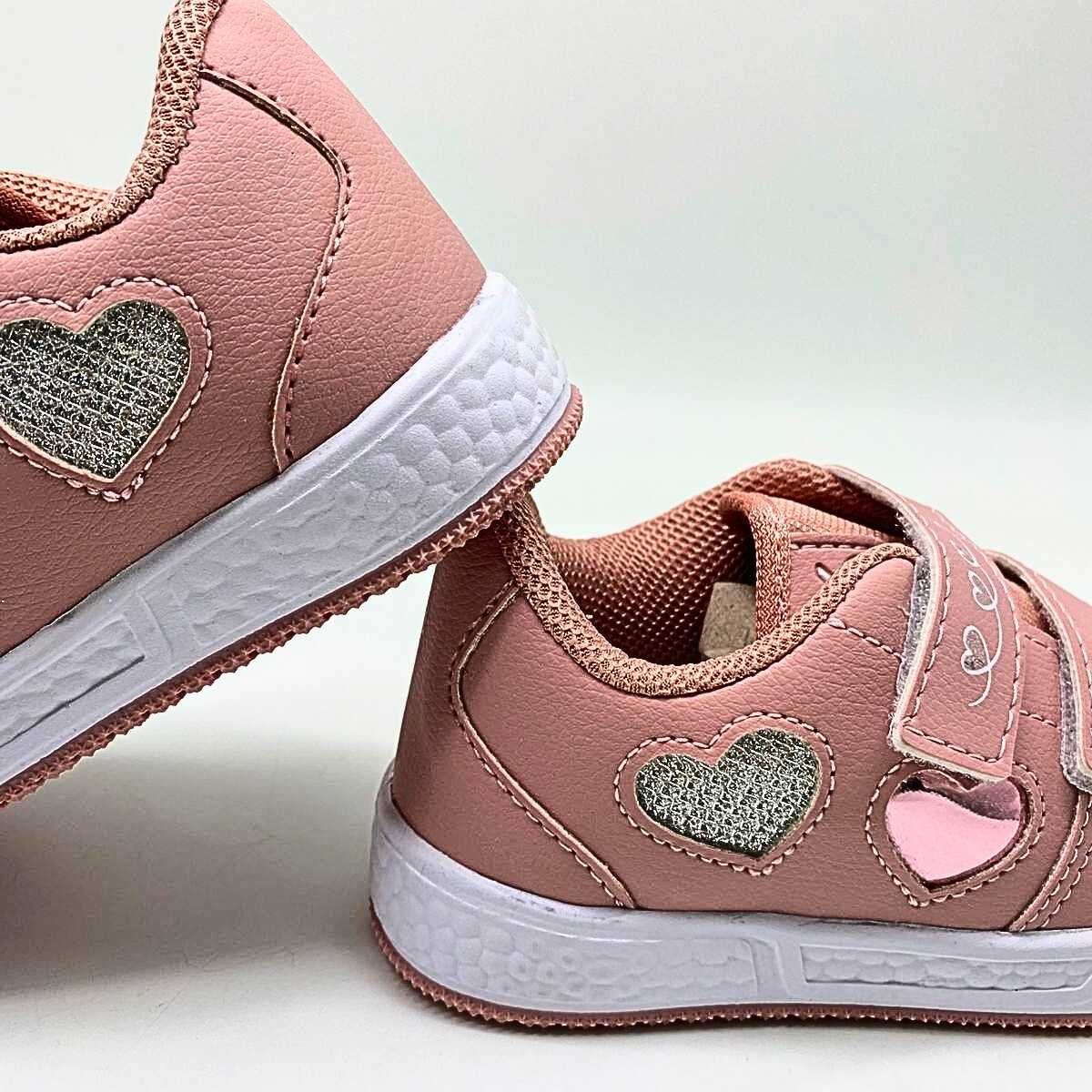 Tênis Menina Ns Via Vip Infantil Velcro Estilo Conforto Vv2822 Rosa 7