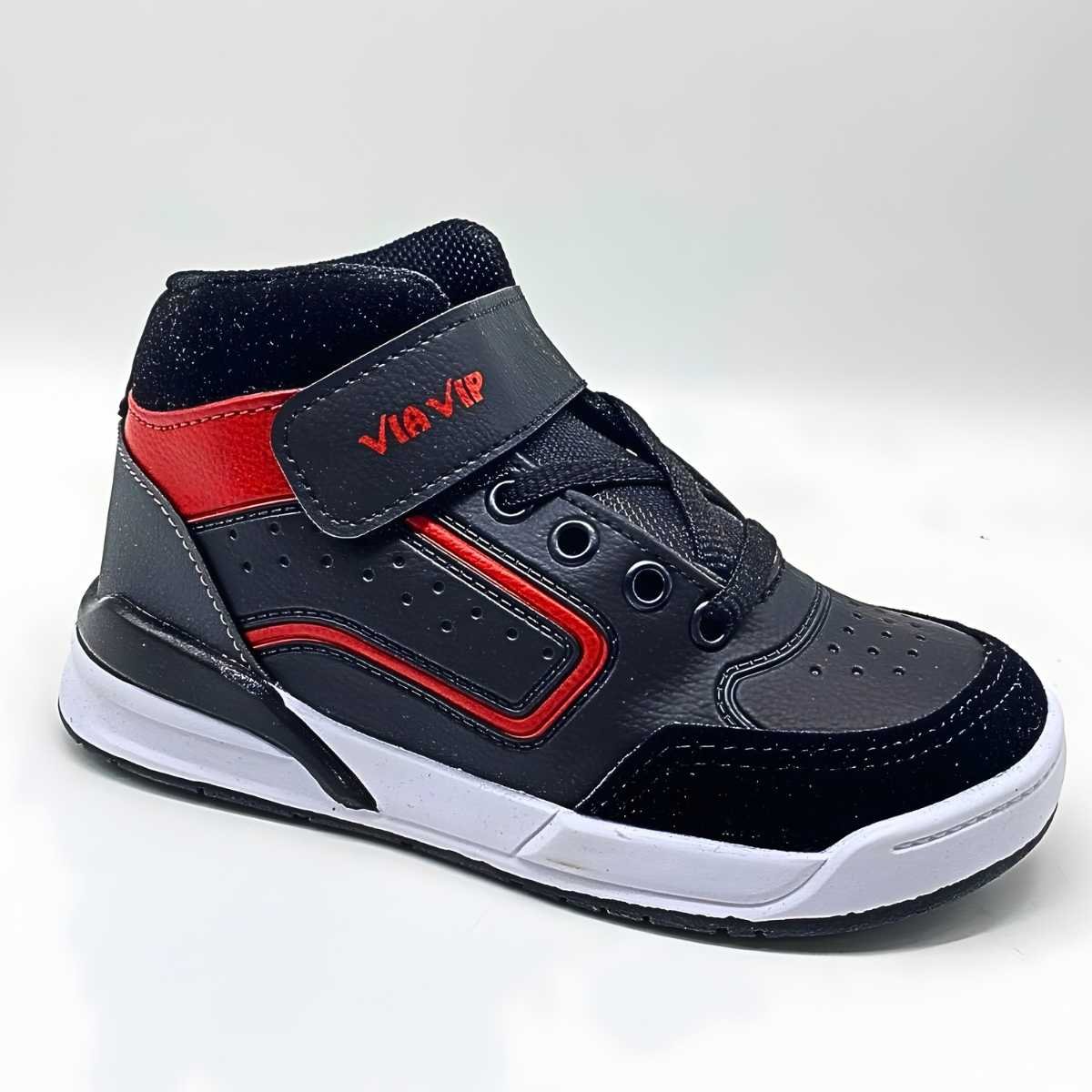 Tênis Menino Ns Via Vip Infantil Cano Alto Velcro Vv4022