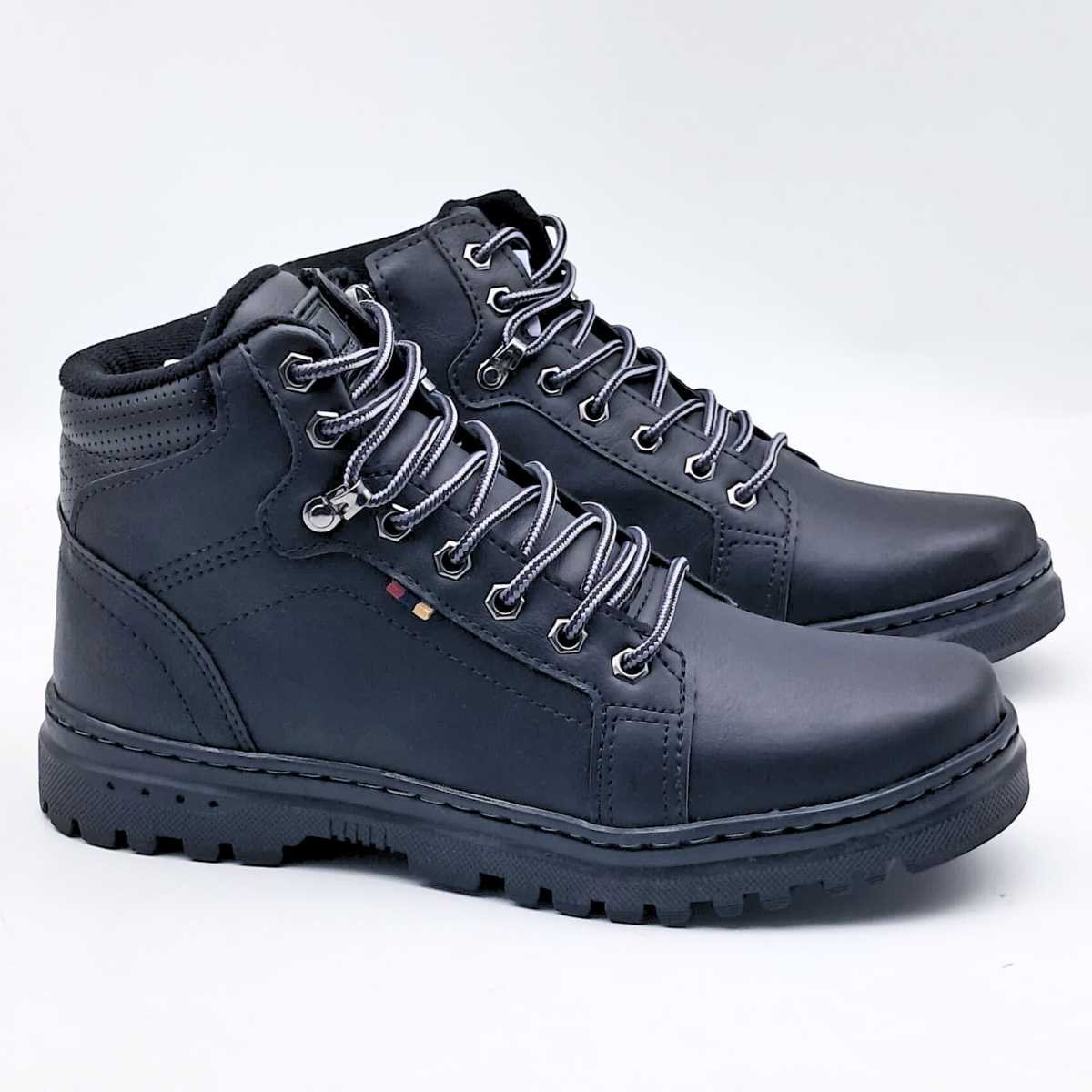 Bota Masculina Adventure Trilha Confortável Resistente 0112a Preto 4