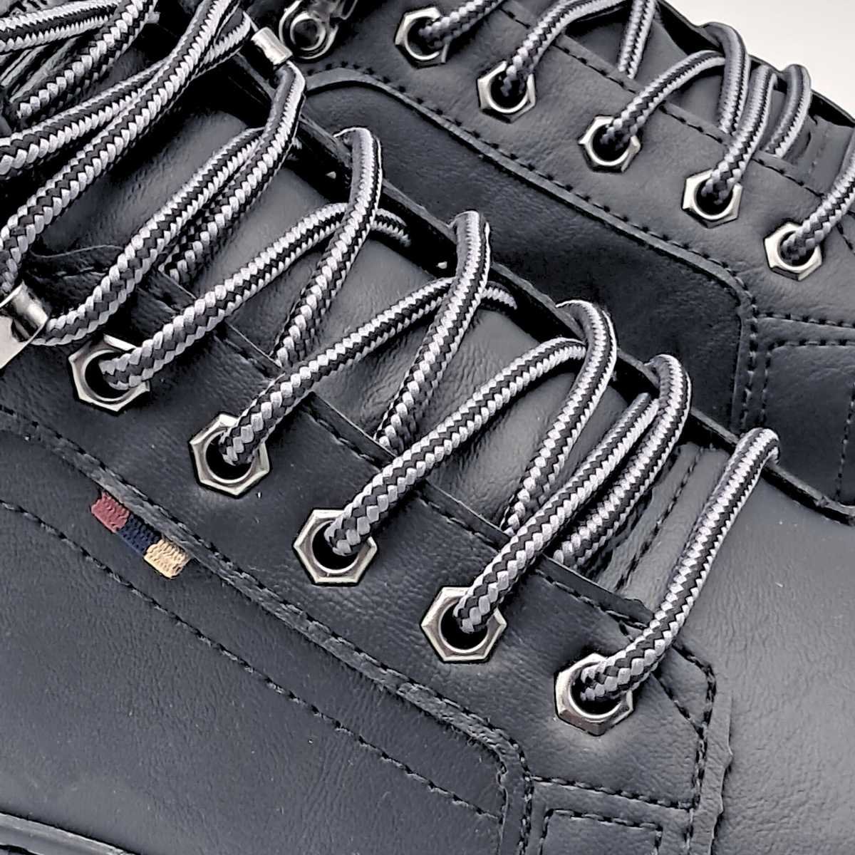 Bota Masculina Adventure Trilha Confortável Resistente 0112a Preto 6