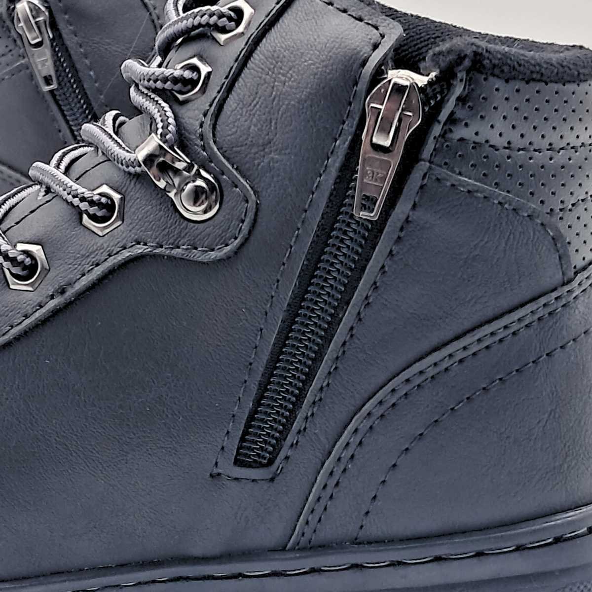 Bota Masculina Adventure Trilha Confortável Resistente 0112a Preto 7