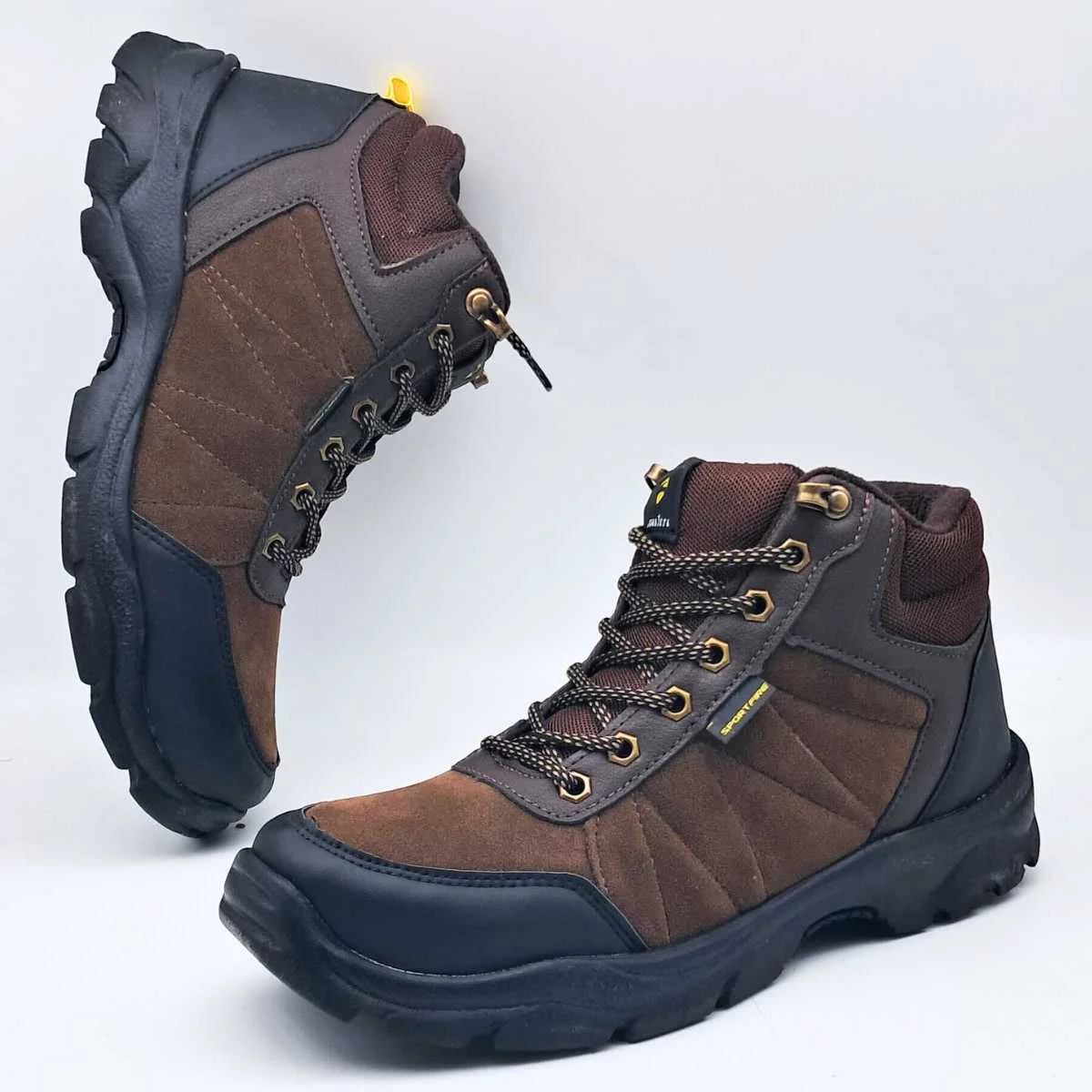 Bota Masculina Adventure Trilha Confortável Resistente 0112a Café 3