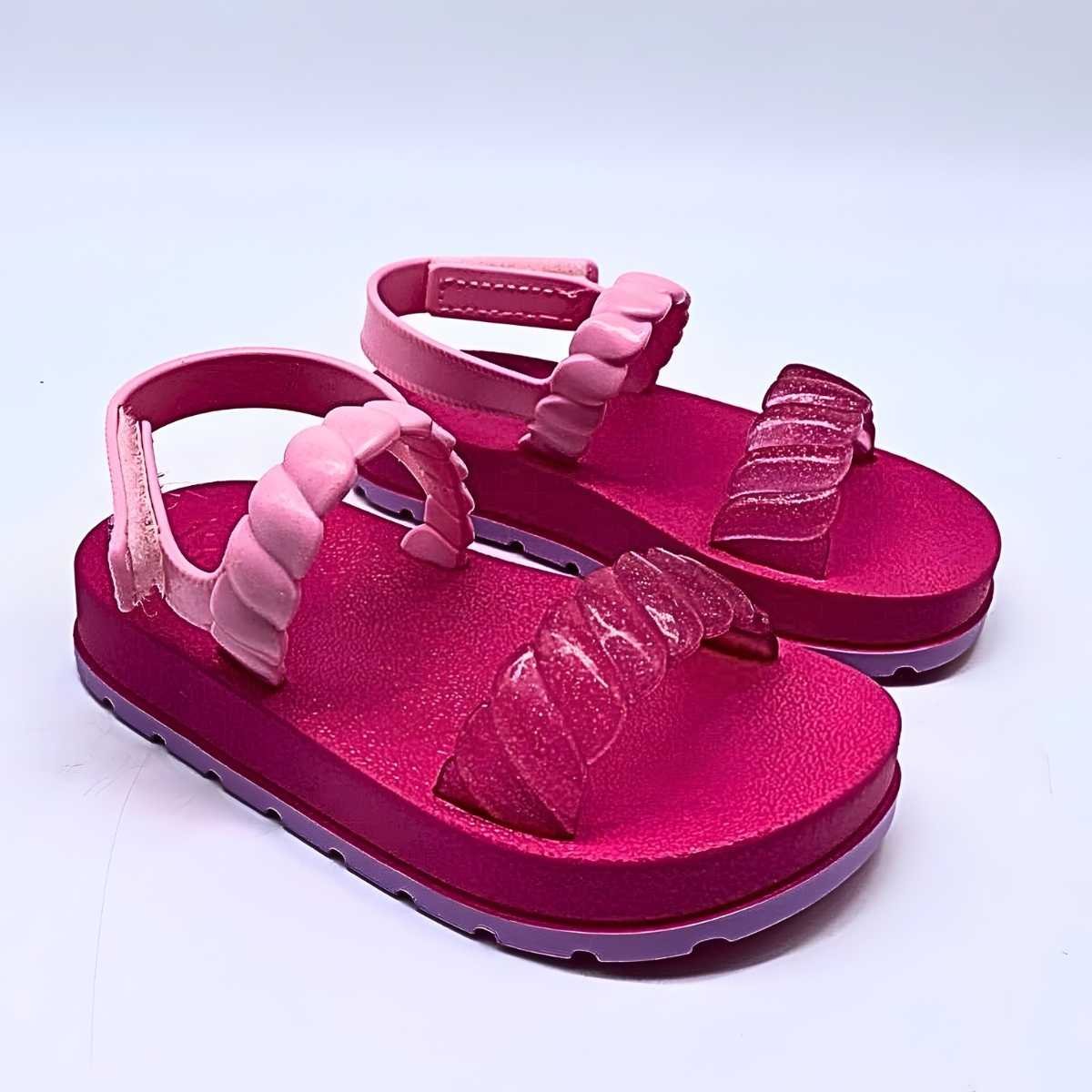 Sandália Infantil Gdn Zaxy Menina Estilo Conforto Leve 19287 Rosa 3