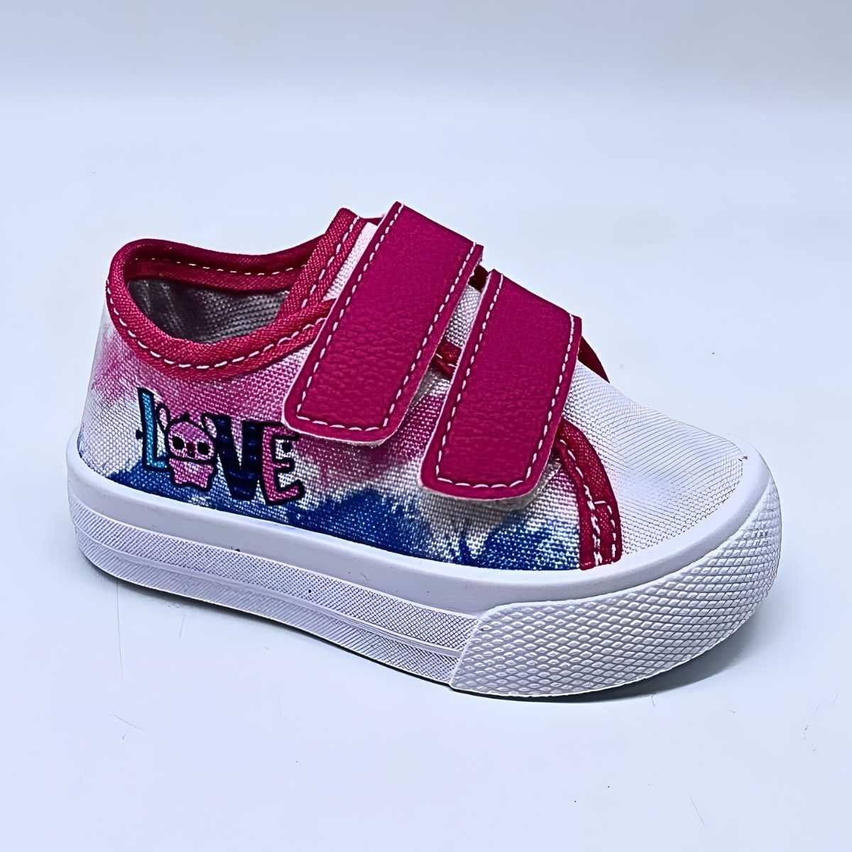 Tênis Bebê Stars Menina Infantil Stich Estilo Conforto Sm174