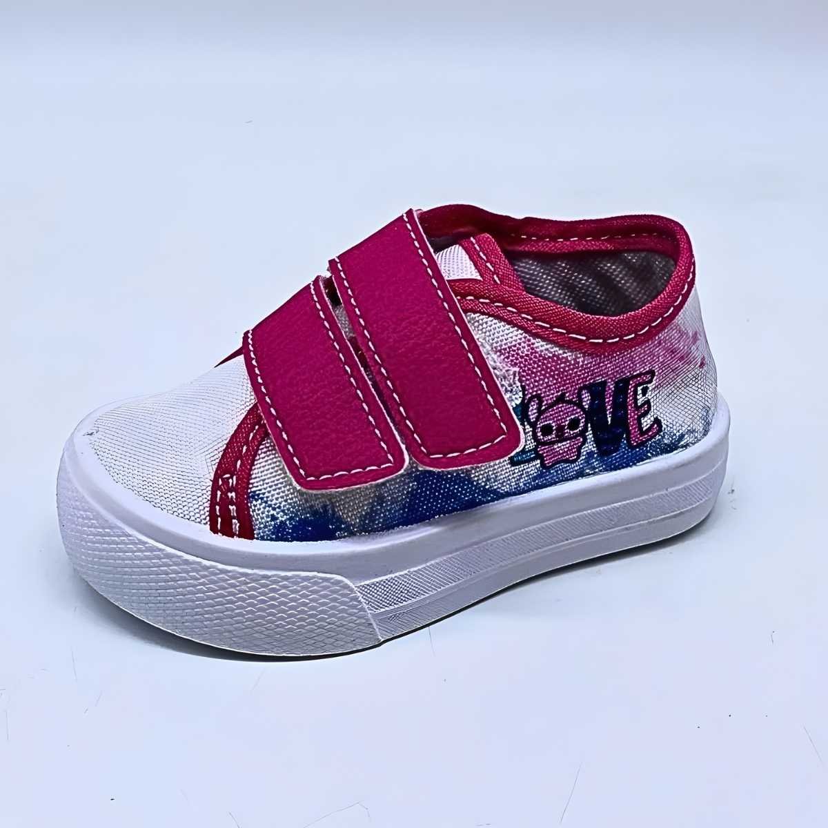 Tênis Bebê Stars Menina Infantil Stich Estilo Conforto Sm174 Rosa 2