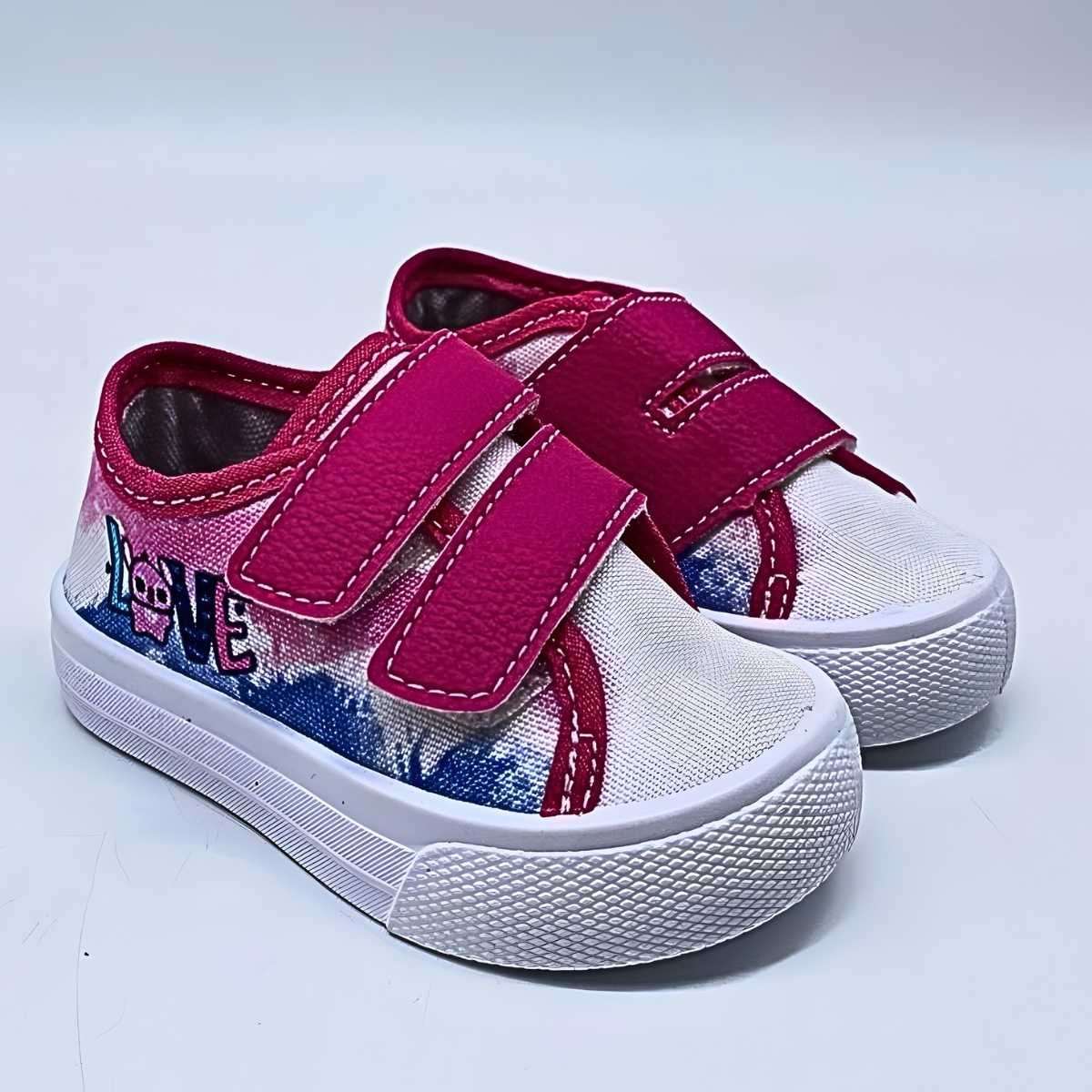 Tênis Bebê Stars Menina Infantil Stich Estilo Conforto Sm174 Rosa 3