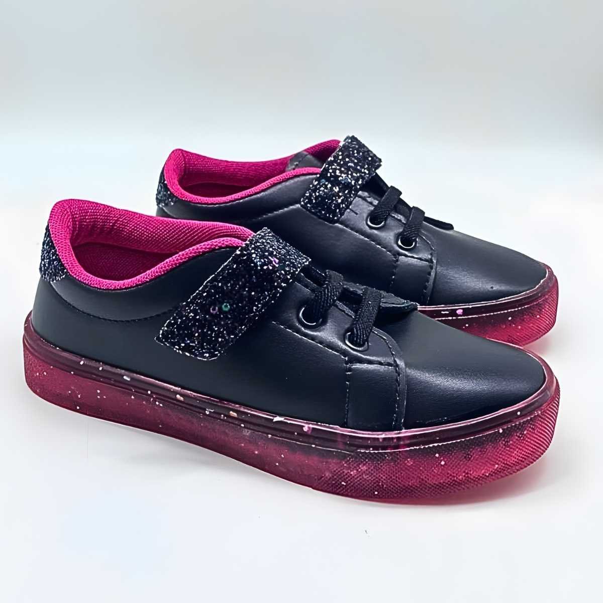 Tênis Menina Vanessa Fashion Infantil Estilo Conforto 1174 Branco 3