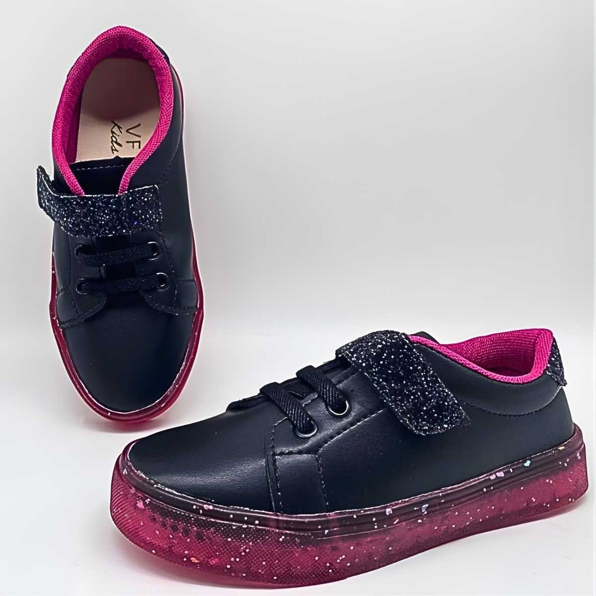 Tênis Menina Vanessa Fashion Infantil Estilo Conforto 1174 Branco 7