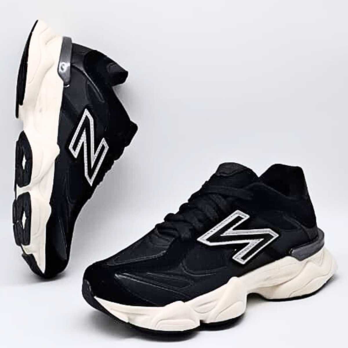 Tênis Unissex Jet Crazy Z Running Estilo Confortável Leve 348 Preto 5