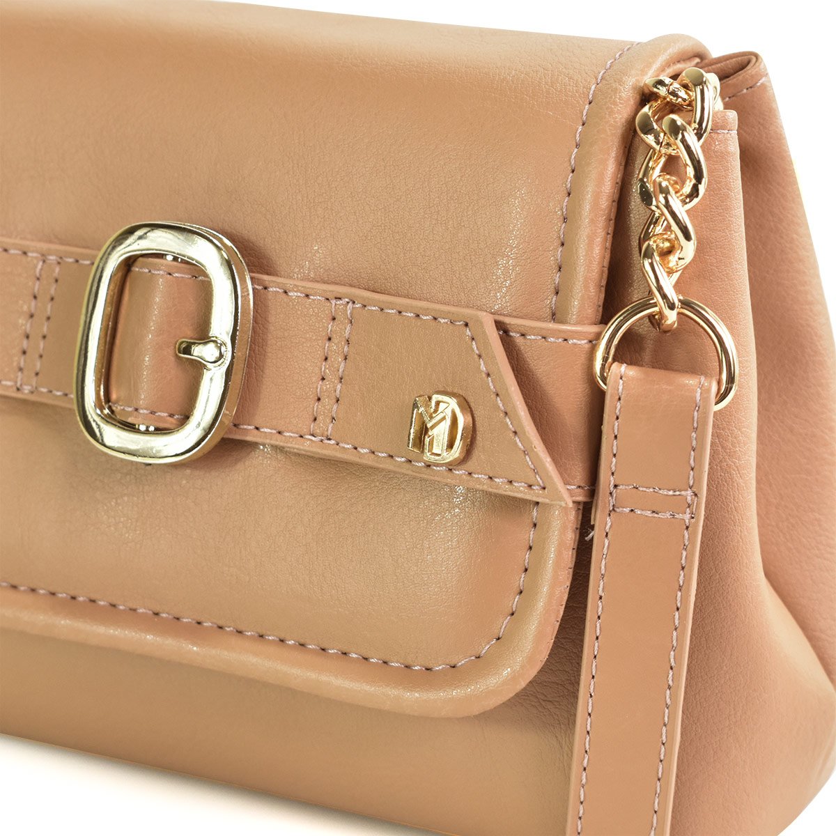 Bolsa Feminina Modare Tan Napa Soft Alca Transversal Tan 5