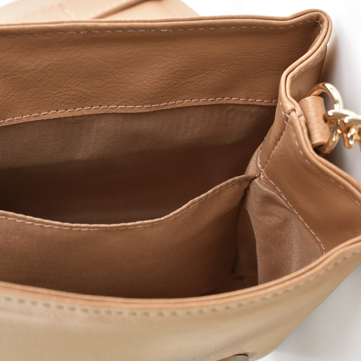 Bolsa Feminina Modare Tan Napa Soft Alca Transversal Tan 6
