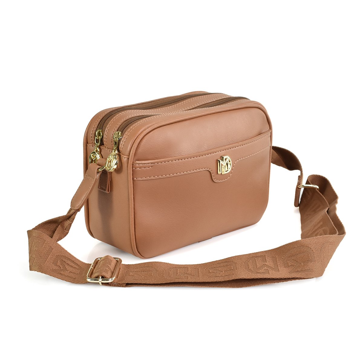 Modare Bolsa Napa Soft Camel Elegante Versatil Camel 4