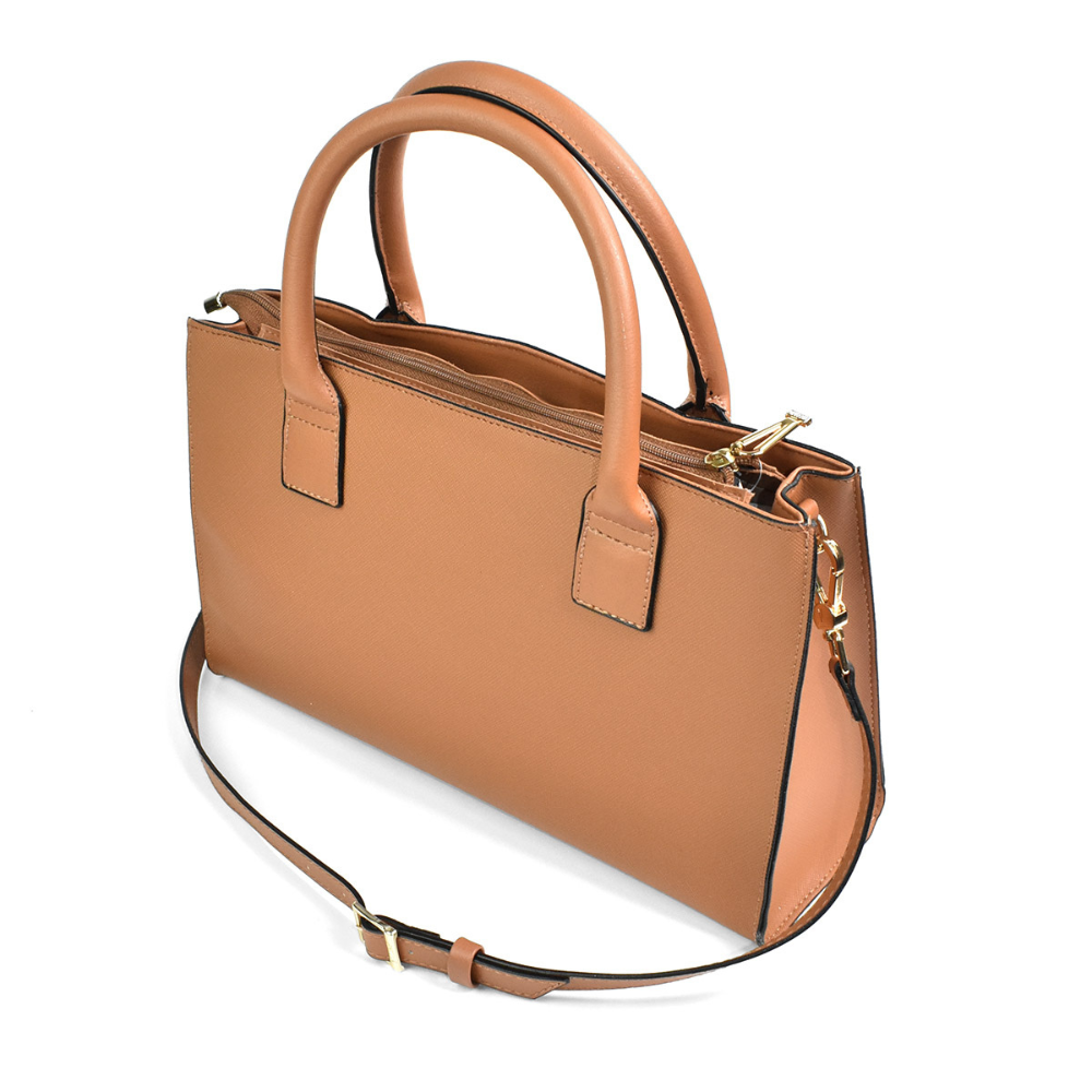 Bolsa Vizzano Napa Soft Elegancia Camel Camel 2