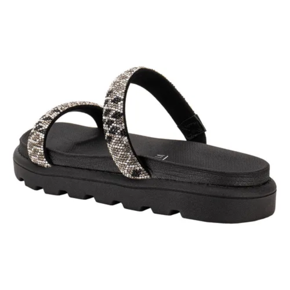 Papete Vizzano Strass Geometrico Preto Elegancia Preto/Cristal 4