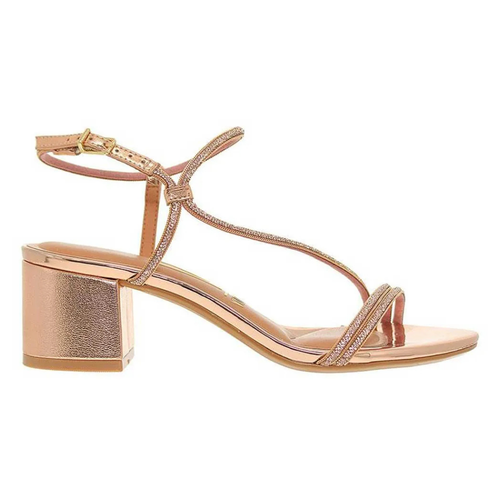 Sandalia Vizzano Ouro Rosado Pedraria Elegante 62911175 Ouro/Rosado 2
