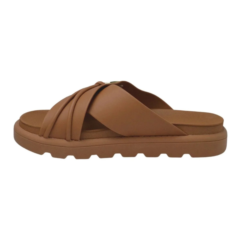 Tamanco Vizzano Rasteira Elegancia Camel Camel 5