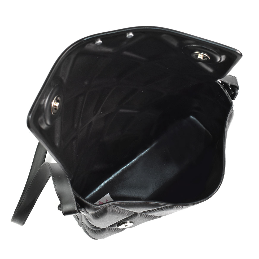 Bolsa Moleca Preta Elegancia Versatil Preto 6