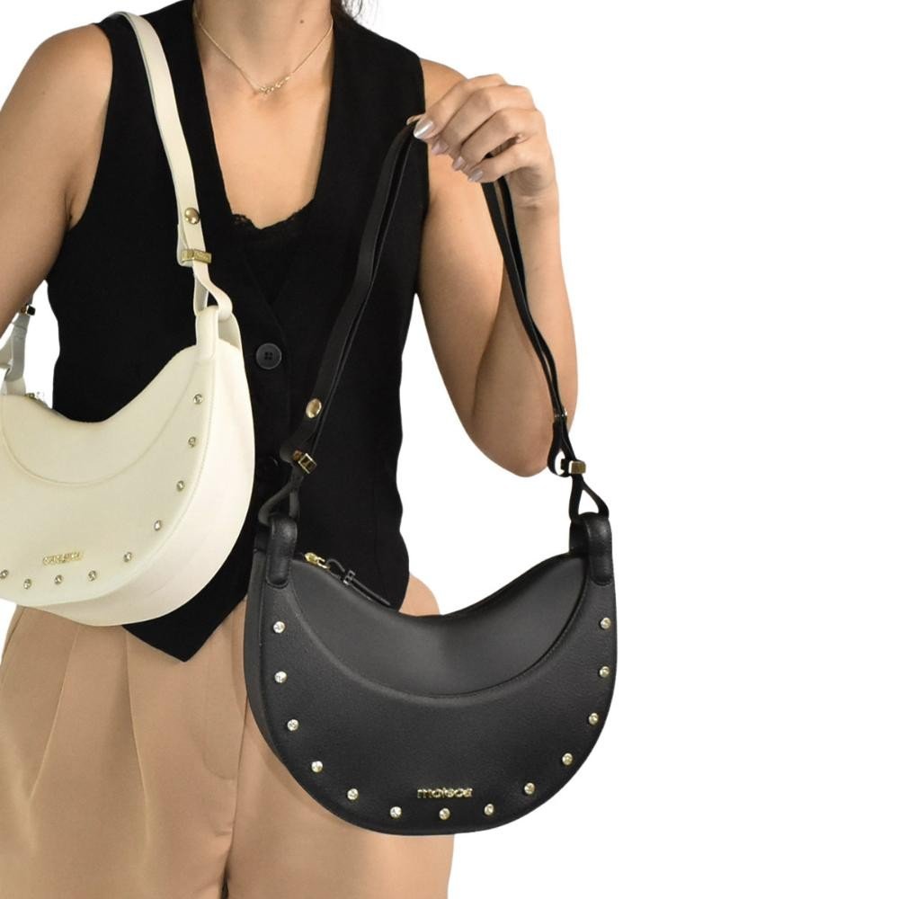 Bolsa Moleca Preta Elegante e Versatil Preto 5