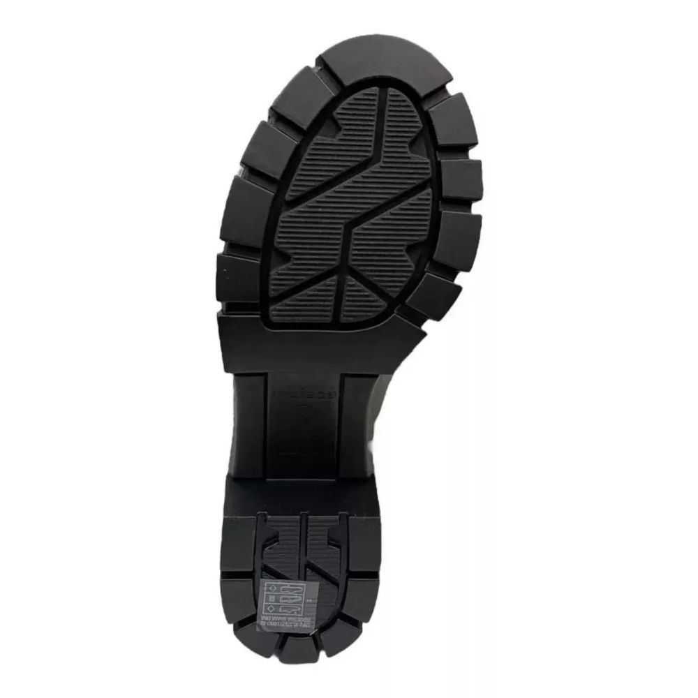 Coturno Feminino Moleca Tratorado Salto Bloco Preto 5338107 Preto 7