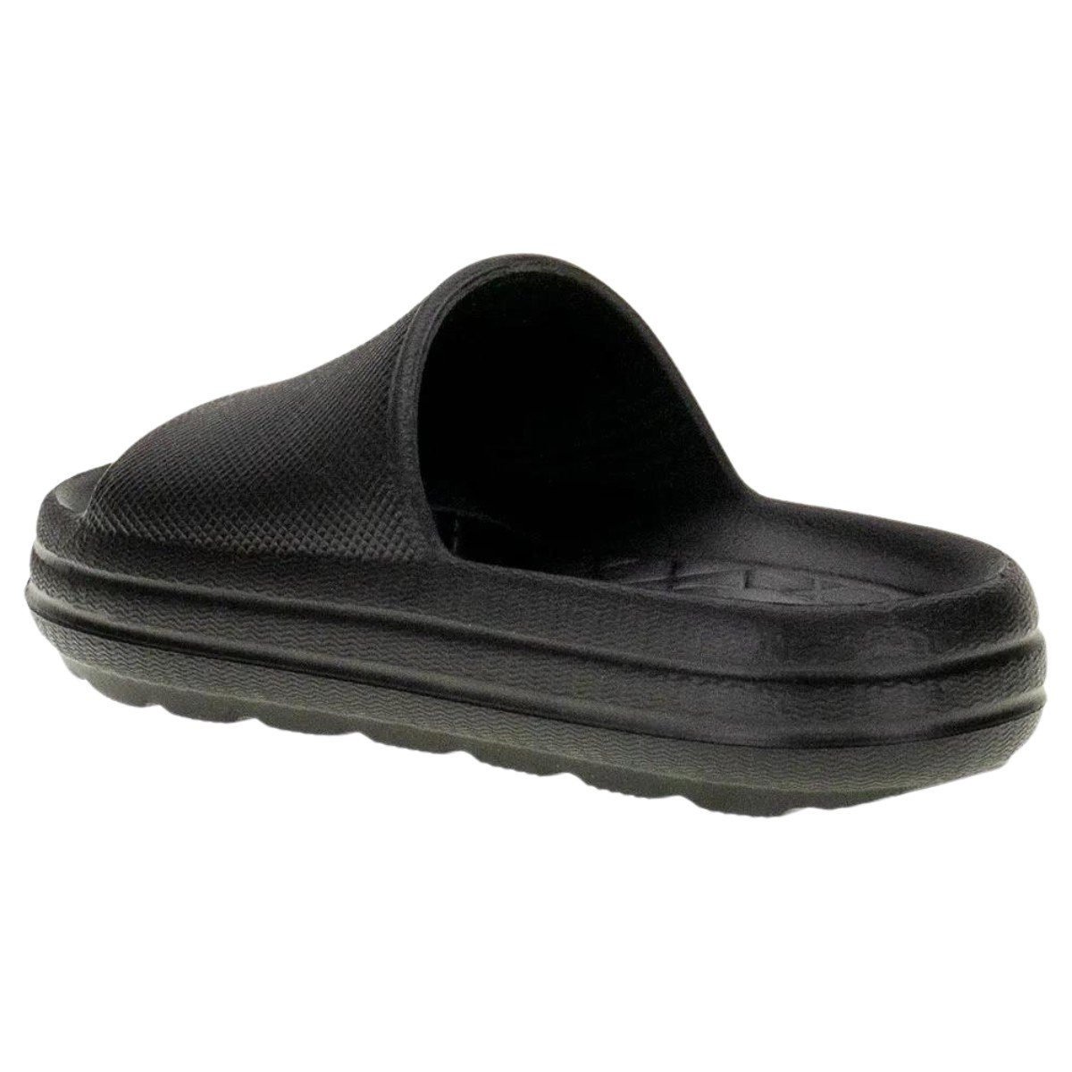 Chinelo Molekinha Nuvem Preto Conforto e Estilo Preto 2