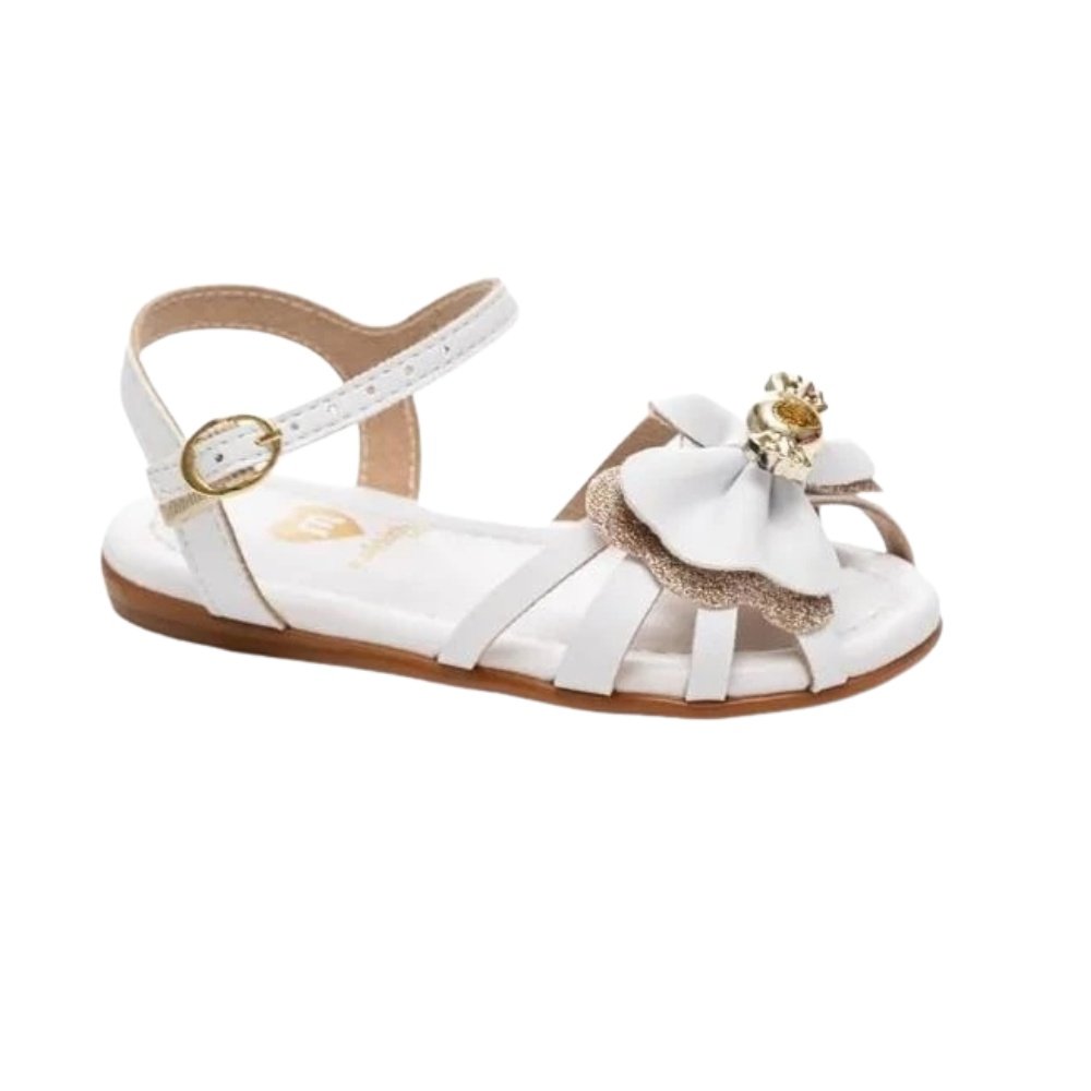 Molekinha Sandalia Infantil Branca Conforto e Estilo